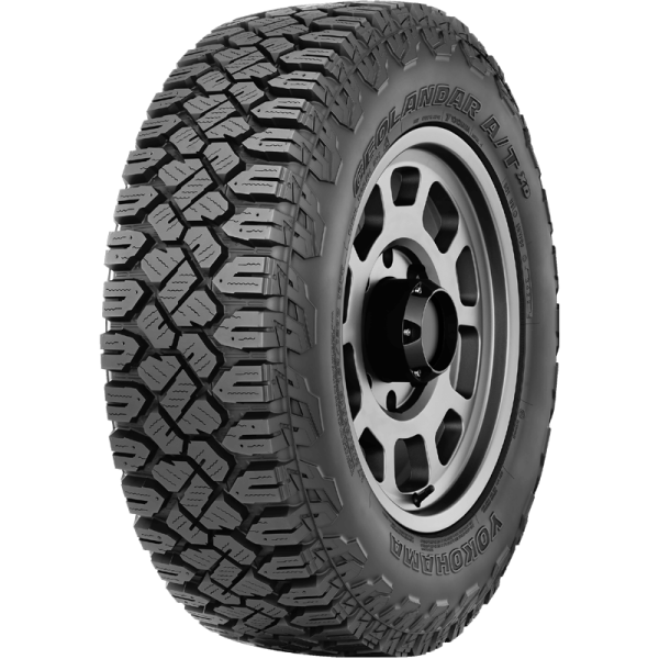 Geolandar A T XD G017 The Geolandar A/T XD G017 is an eXtra Durable all terrain tyre designed to spend the majority of its life off-road. Its a capable off-roader with good wear characteristics, strong performance and reliability when you really need it. With Light Truck (LT) construction, Three Peak Mountain Snowflake rating, deep tread grooves for off-road traction and a tough compound to resist cuts and chips, Geolandar A/T XD GO17 is ideal for commercial applications in harsh environments like mine sites.