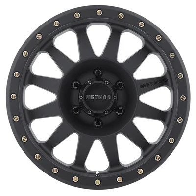 MRW 304 MatteBlack 6lug Studio Front